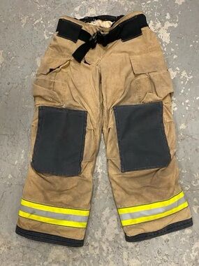 Firefighter GXtreme Bunker Turnout Trousers by GLOBE 38x30 Great 4 snowboarding!